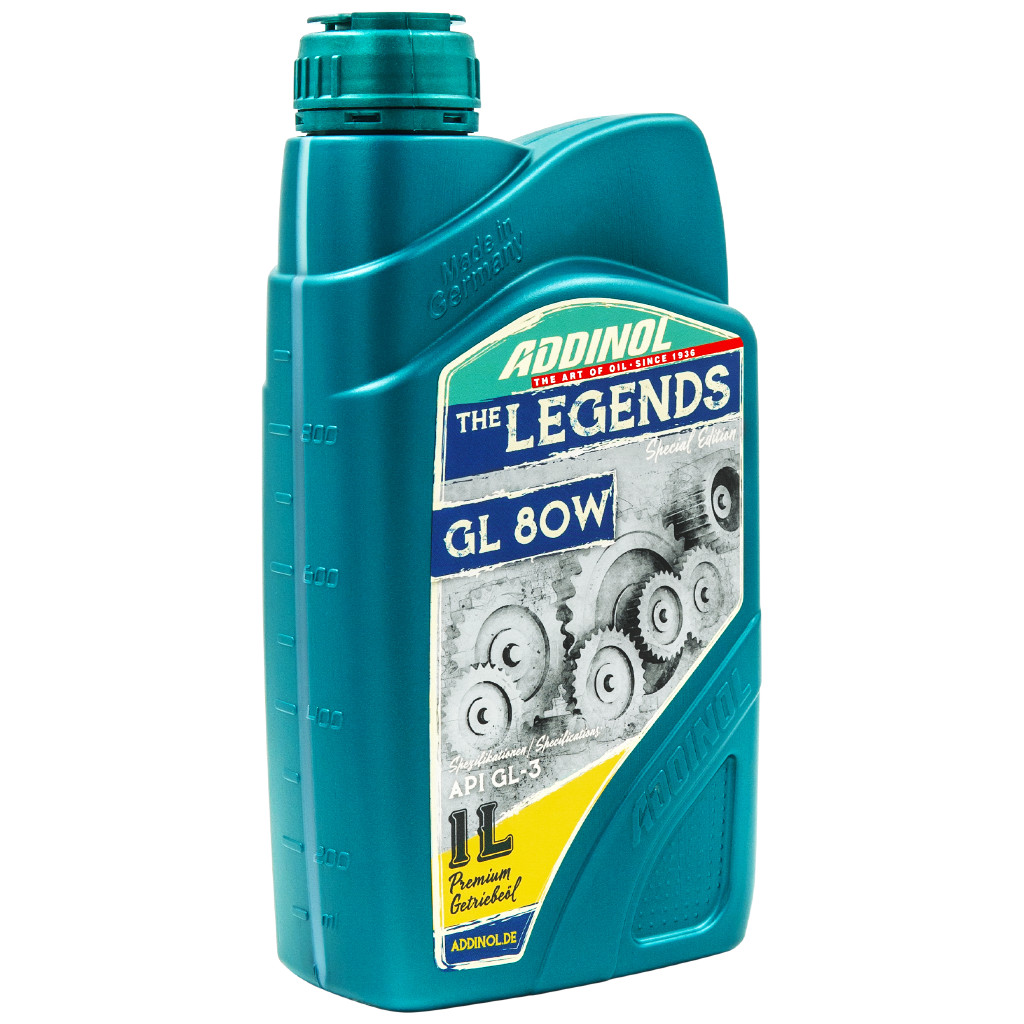 ADDINOL GL80W Getriebeöl 1L Flasche (Für Standard-Motoren)